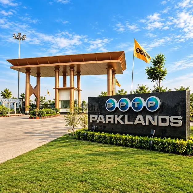 BPTP Parklands plotted development Faridabad