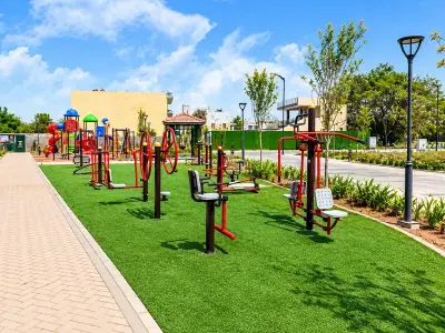 BPTP District outdoor fitness open gym